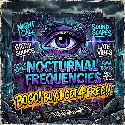 Picture for song 'Nocturnal Frequencies [BOGO! BUY 1 GET 4 FREE]' by artist 'West Wave Collective'