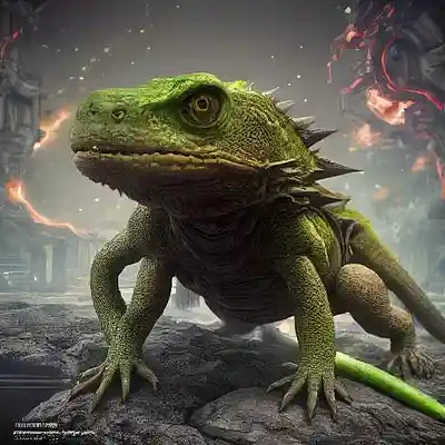 Picture for song 'toxic lizard' by artist 'DJ lizard'