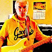 Picture for song 'The Guitar Guide through the Night' by artist 'Peter Kosta's Galaxy Rock Band'