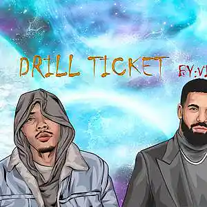 Picture for song '"DRILL TICKET"- DRAKE X G HERBO X LIL DURK TYPE BE' by artist 'VINNY V GOT THA SAUCE'