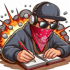Picture for song 'strict writing' by artist 'Z-craner.b'