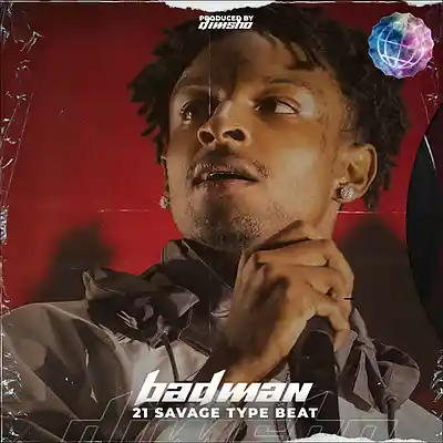 Picture for song 'Badman (21 Savage Type Beat)' by artist 'Dimsho Beats'