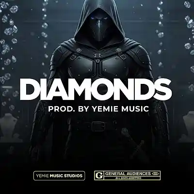 Picture for song '2025 Dancehall Riddim Instrumental - Diamonds' by artist 'Yemie Music'