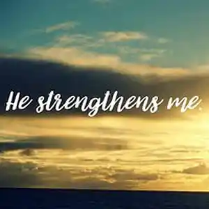 Picture for song 'He Strengthens Me' by artist 'My Shepherd King'