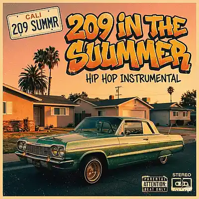 Picture for song '209 in the Summer - Hip Hop INSTRUMENTAL With Hook' by artist 'West Wave Collective'