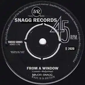 Picture for song 'From A Window' by artist 'Major Snagg'