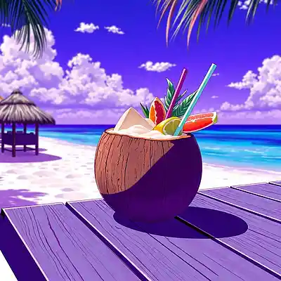 Picture for song 'Coconuts' by artist 'CosmoSonic'