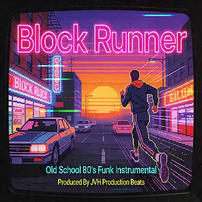 Picture for song 'Block Runner - Old School Beat (92Bpm)' by artist 'JVH Production Beats'