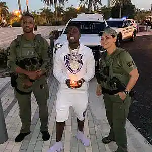 Picture for song 'PALM TREES - KODAK BLACK TYPE BEAT' by artist 'Quazy Got Bangers'