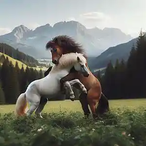 Picture for song 'horse wrestlers' by artist 'DaTrickyP'