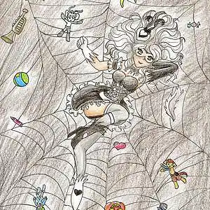 Picture for song 'Spider in My Web "Live Version"' by artist 'Guitar Cat and the Prowlers'