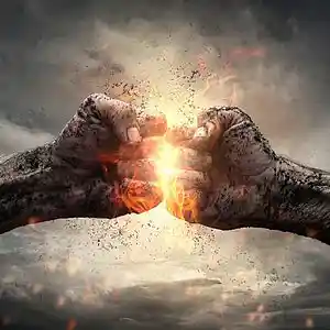 Picture for song 'Fight of the Neighbors' by artist 'Rock'n Herby'