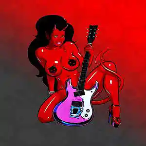 Picture for song 'Dark Evil Guitar Type Beat - Eyes on Guitar' by artist 'Purple Six Beats'