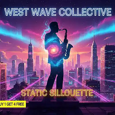Picture for song 'Static Silhouette [90s Boom Bap] (BUY 1 GET 4 FREE' by artist 'West Wave Collective'