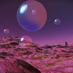 Picture for song 'Bubble Planet' by artist 'EXAEE'