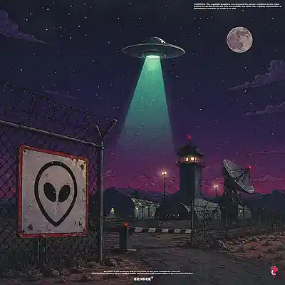 Picture for song 'Area 51 (Hip hop beat)' by artist 'Ezhdee'