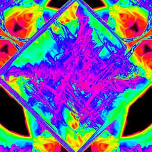 Picture for song 'world of acid - system-100 export3' by artist 'Cosmic Tones 432Hz'