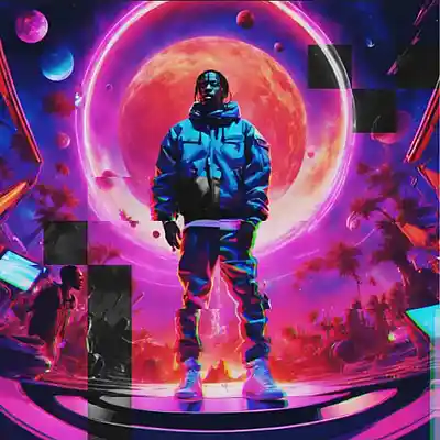 Picture for song 'TAKER - Travis Scott type beat' by artist 'Mar del Flat'