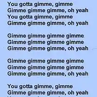 Picture for song 'GIMME GIMME, by Paul Iorio.' by artist 'Paul Iorio'