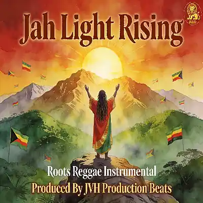 Picture for song 'Jah Light Rising - Roots Reggae Beat (70Bpm)' by artist 'JVH Production Beats'