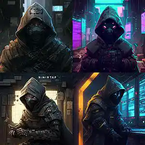 Picture for song 'DIGITAL OASIS (SYNTHWAVE RETROWAVE OST MUSIC)' by artist 'LAKKY NINJA'