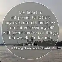 Picture for song 'PSALM 131 Hope In The Lord ' by artist 'DANNY DUKE'