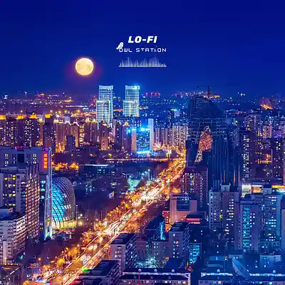 Picture for song 'Relaxing Urban Vibes' by artist 'Lo-Fi Owl Station'