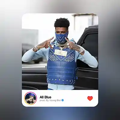 Picture for song 'All Blue - Blueface x OhGeesy Type Beat' by artist 'Prod. Young Biel'