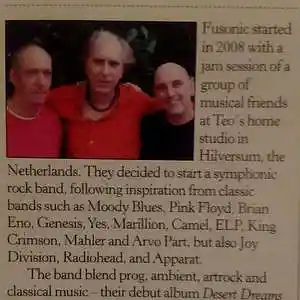 Picture for song 'Fusonic Preview New Album Demos (2020)' by artist 'Fusonic'