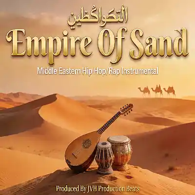 Picture for song 'Empire Of Sand - Middle East Rap Beat (140Bpm)' by artist 'JVH Production Beats'