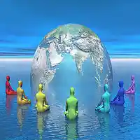 Picture for song 'LIVING UNDER WATER' by artist 'Kamal Supreme'