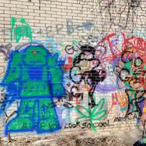 Picture for song 'The Devil Inside: Abandoned Graffiti Session' by artist 'paul gorman and the hypnotist collectors'