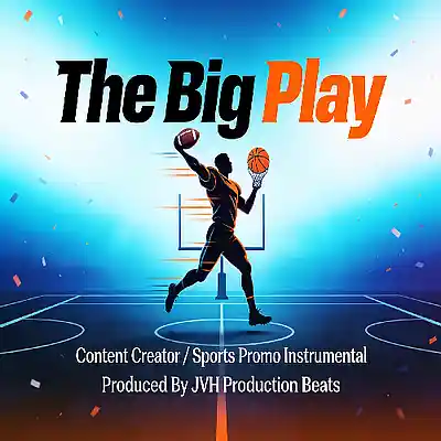 Picture for song 'The Big Play - Content Creators Beat (90Bpm)' by artist 'JVH Production Beats'