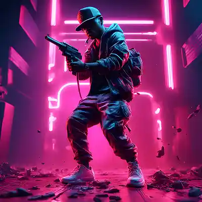 Picture for song 'WAR - Dark Synth Trap Type Beat x Synth Type Beat' by artist 'Arashnoor Singh'