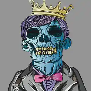 Picture for song 'Scarlxrd Type Beat Trap Metal Beat - Bmoz' by artist 'Purple Six Beats'