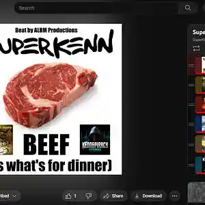 Picture for song 'Beef (It's What's For Dinner) Ft MC SuperKenn' by artist 'ALBM Productions'