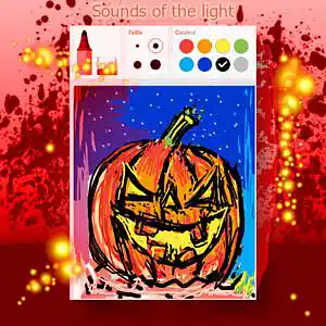 Picture for song 'Harmonium Halloween' by artist 'Michel Grimard AliBlaBla Productions'