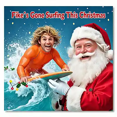 Picture for song 'Fike's Gone Surfing This Christmas' by artist 'Jacob Fike Music'