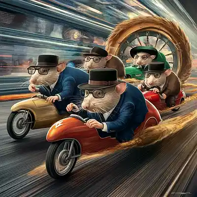 Picture for song 'Rat Race' by artist 'Andrew N Project'