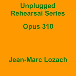 Picture for song 'Unplugged Rehearsal Series Opus 310' by artist 'Jean-Marc Lozach'