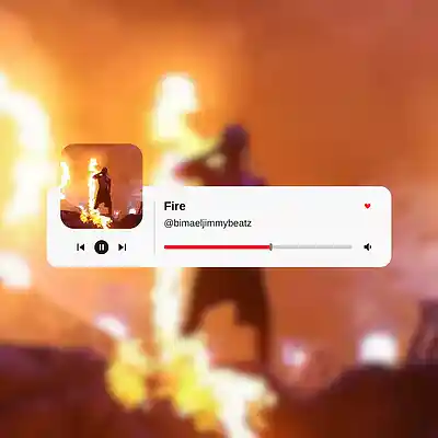 Picture for song 'Travis Scott type beat 'Fire'' by artist 'bimaeljimmybeatz'
