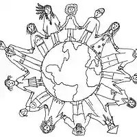 Picture for song 'CHILDREN OF THE EARTH (La La Song)' by artist 'THE DESTINOTICS'
