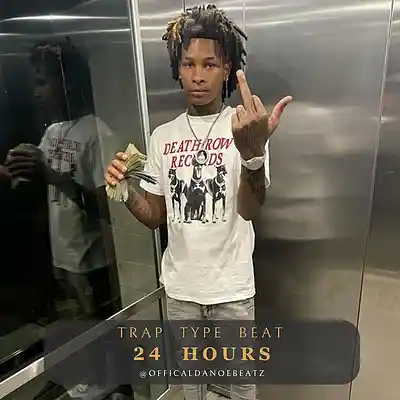 Picture for song '24 HOURS - Trap Beat' by artist 'OfficialDanoeBeatz'
