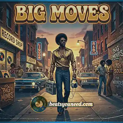 Picture for song 'Big Moves - Soulful Sample x Jazzy Boom Bap' by artist 'Love Drums N Soul'