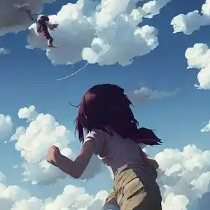 Picture for song 'I am falling from the sky' by artist 'eka'