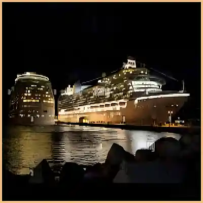 Picture for song 'Night Ships of Mumbai' by artist 'Frederick Serafim'