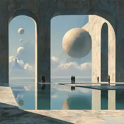 Picture for song 'Lights on Saturn' by artist 'Steampipe Studio'