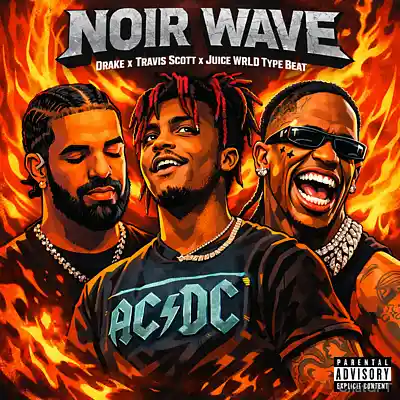 Picture for song 'NOIR WAVE - Drake x Travis Scott x Juice WRLD Type' by artist 'motymanbeats'