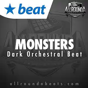 Picture for song 'MONSTERS - (Buy 2 get 3 FREE!)' by artist 'ALLROUNDA Productions'