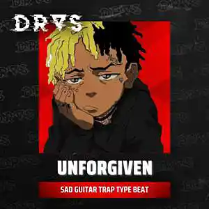 Picture for song '"Unforgiven" - Sad Guitar Trap Type Beat' by artist 'Dras On The Beat'